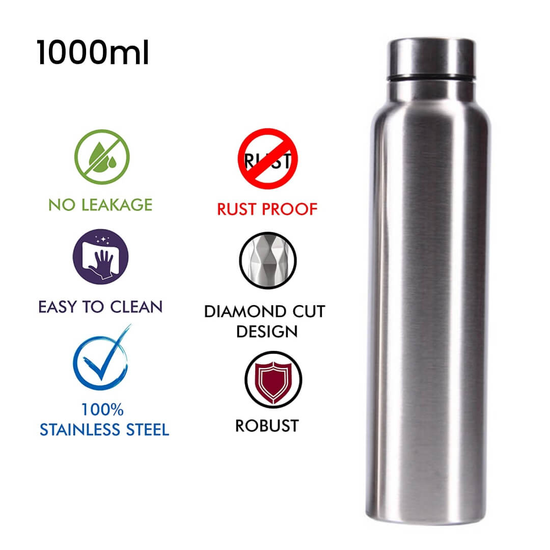 Steel Water Bottle 1000ml