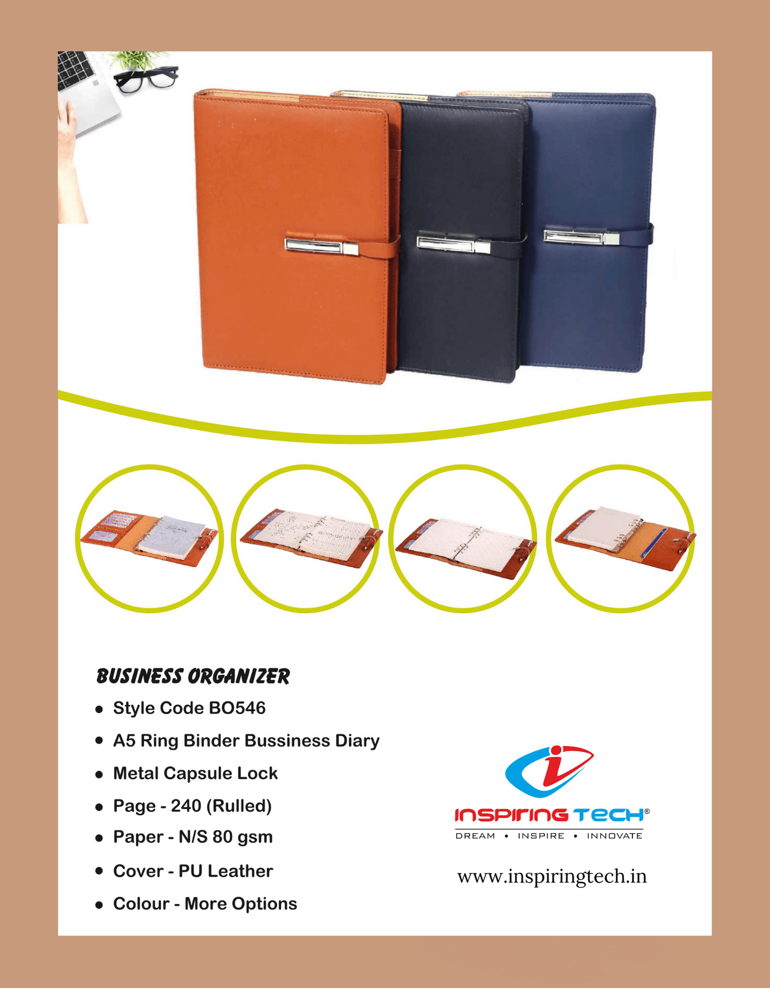 Business Organizer A5 Diary Business Organizer A5 Diary