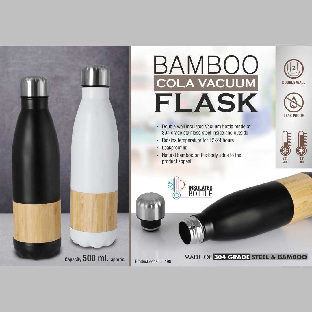 Steel Hot & Cold Vacuum Flask H-199
